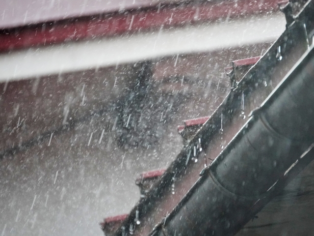 実は重要な役割を持っている雨樋