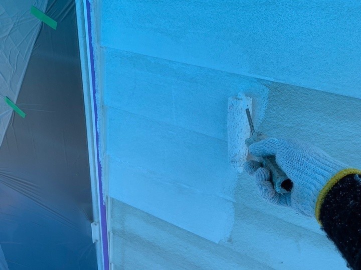 パーフェクトサーフの下塗り作業