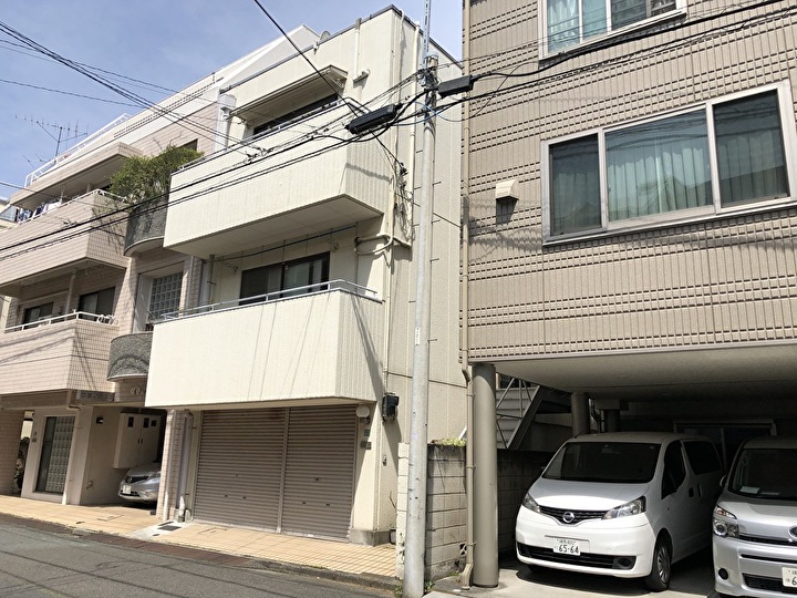 豊島区巣鴨にて日本ペイント「パーフェクトトップ（ND-104）」を活用しALC外壁の塗装工事を実施