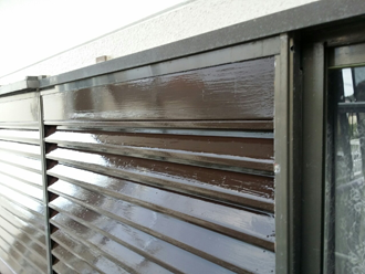 江東区 雨戸の塗装