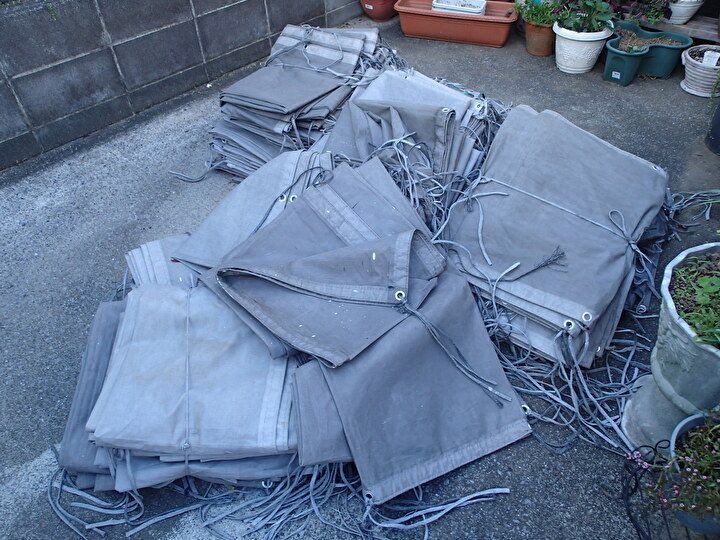 足場の架設の工程