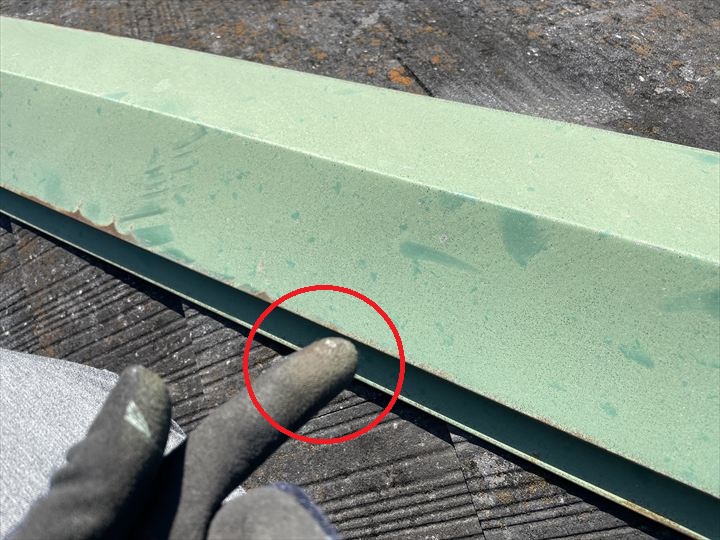 棟板金のチョーキング