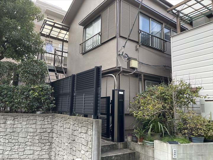 板橋区中台にて鉄骨階段の塗装工事のご相談をいただき、現地調査に伺いました！