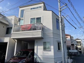 外壁塗装工事の調査