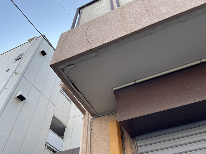 既存塗膜の経年劣化