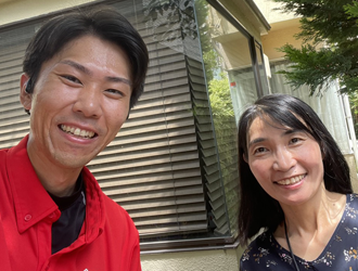 O様とスタッフ