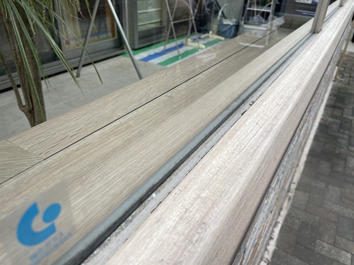 サンルーム外部の状況