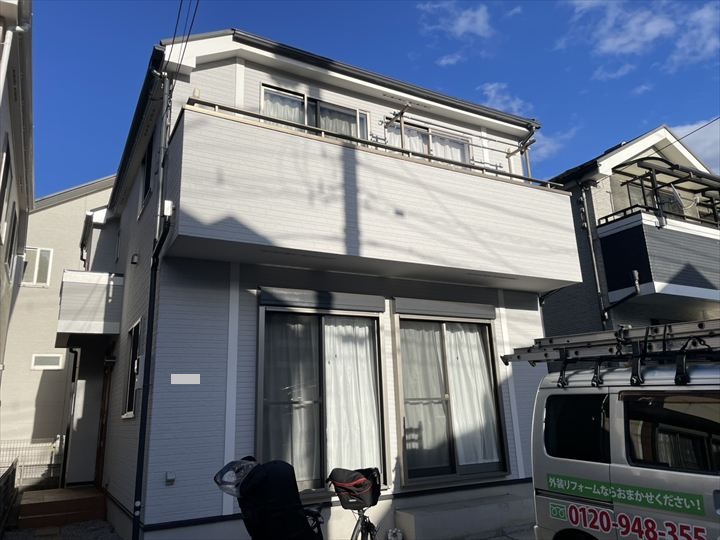 三鷹市牟礼で外壁塗装工事を実施しました！遮熱と断熱を両立する塗料ダンネストによる施工事例