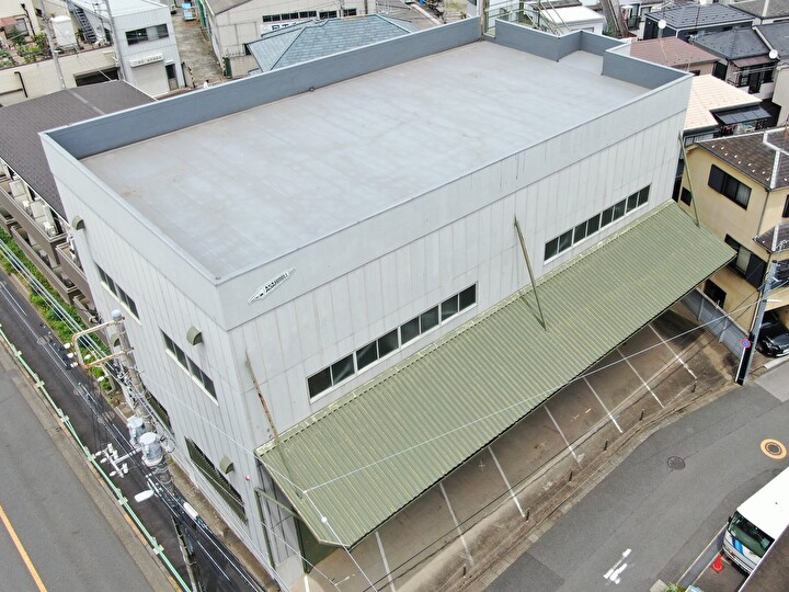 葛飾区白鳥にてALC外壁の塗装工事を行いました！ 使用した塗料はエスケープレミアムシリコン〈SR-165〉です
