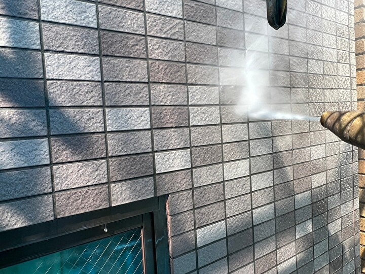 外壁の高圧洗浄