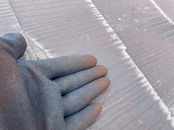 屋根部のチョーキング症状