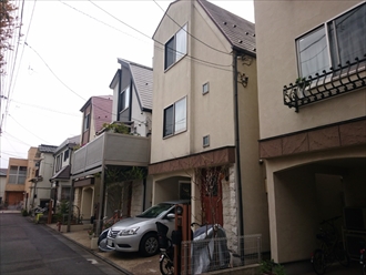 杉並区和田で屋根と外壁をラジカル制御形塗料のパーフェクトシリーズで塗装しました