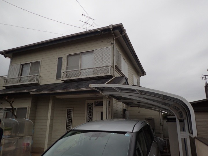 三鷹市にてパーフェクトシリーズを用いた屋根および外壁の塗装工事を施工