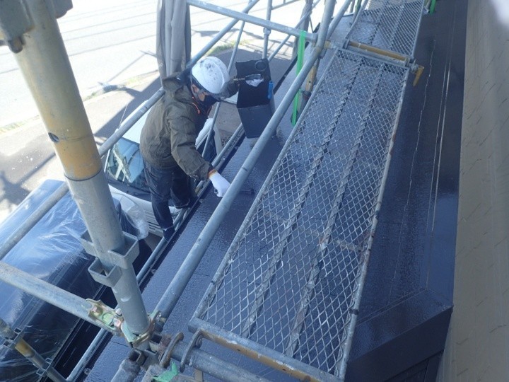 タッチアップ作業