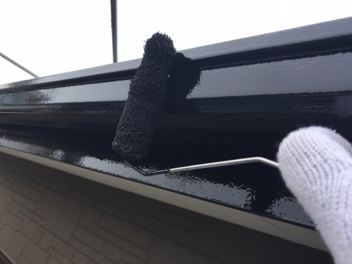 付帯部の塗装工事