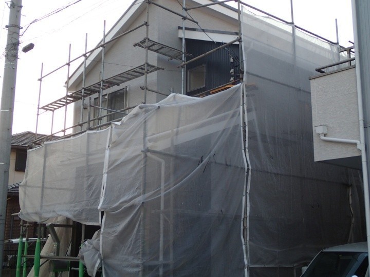 工事が完了した住宅