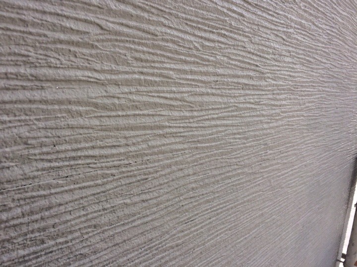 上塗り後の外壁