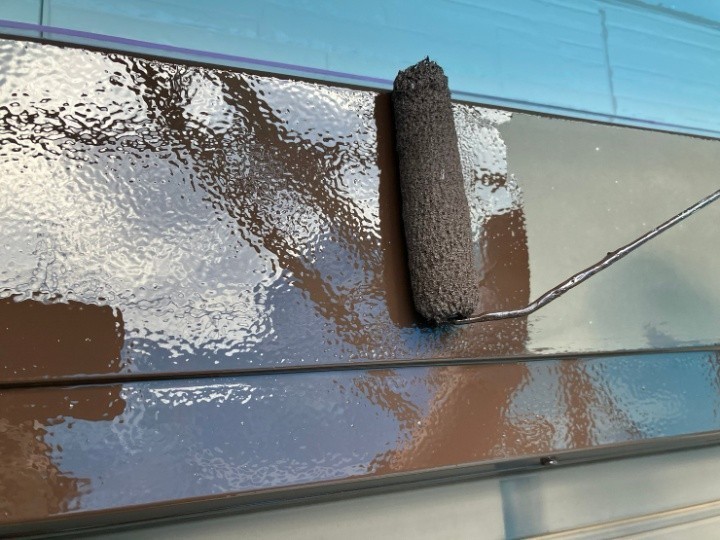 ファインパーフェクトトップの塗装作業風景