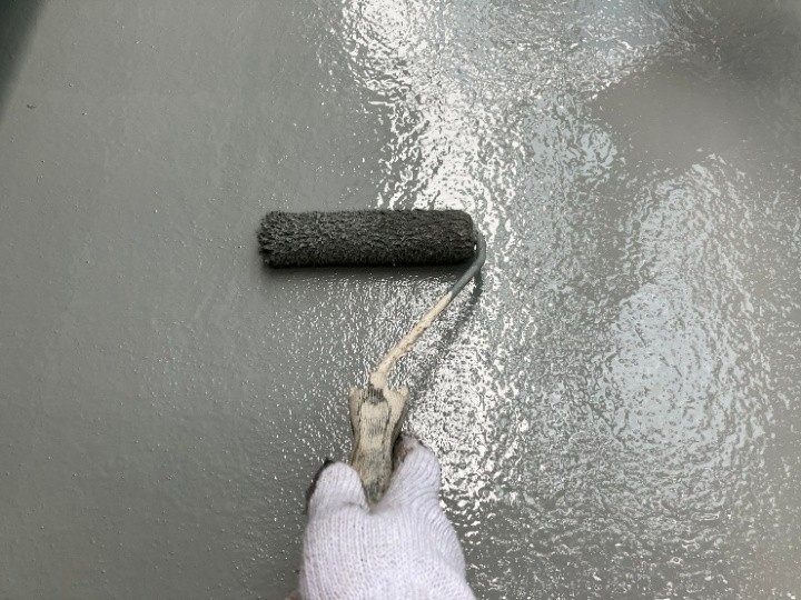 ファインパーフェクトトップの塗装工程