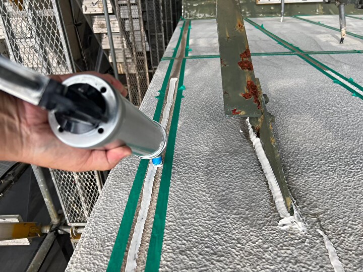 オートンCP-1の充填作業