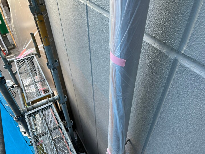 エスケー化研のエスケープレミアムシリコン塗装後の外壁