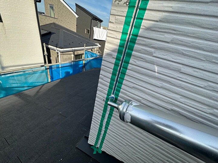 シーリングの充填