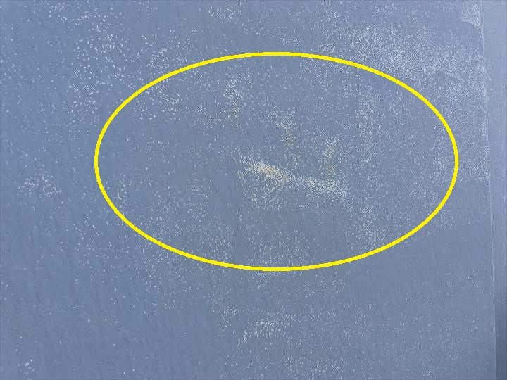 キュービクルの各所に錆が発生しておりました②