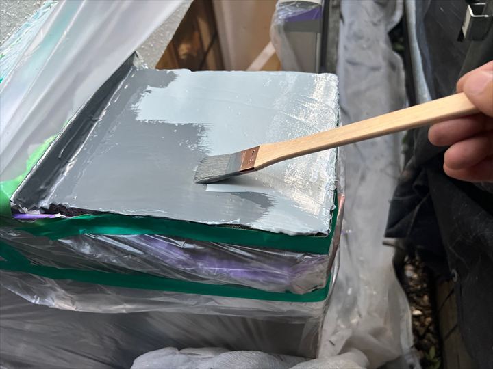 仕上げ塗りと最終調整