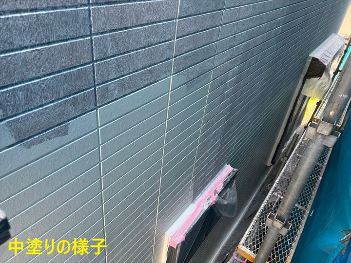 中塗りの様子