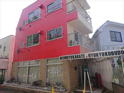 多摩市鶴巻でＡＬＣの外壁のマンションをコーキング打ち換えと塗装工事でメンテナンス