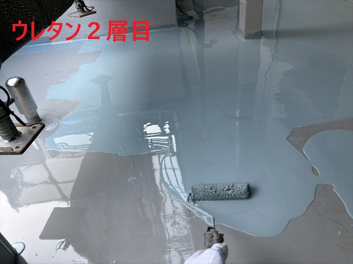 ウレタン2層目
