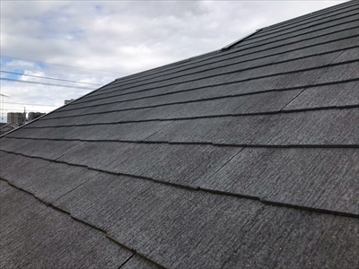 調布市若葉町でスレート屋根塗装｜街の外壁塗装やさんが次世代遮熱断熱塗料「ダンネスト」で施工した屋根塗装工事