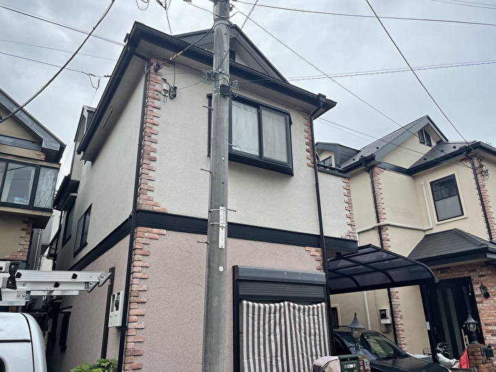 屋根塗装工事前の現地調査