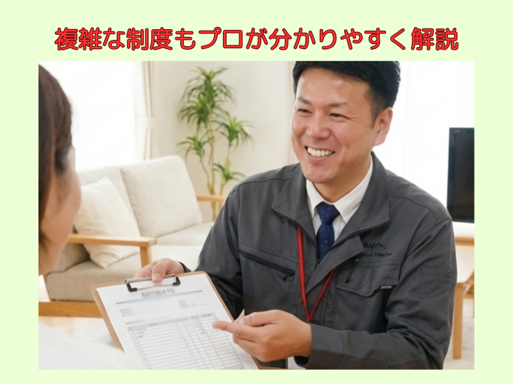 複雑な制度もプロが分かりやすく解説