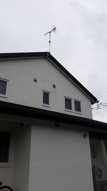 盛岡市雨樋点検確認