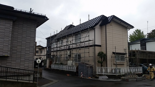 盛岡市足場設置工事