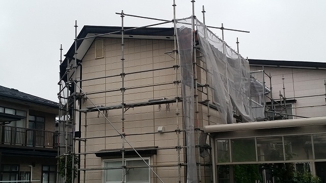 盛岡市足場設置工事