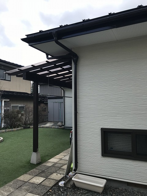 盛岡市ガルバリウム鋼板外壁材貼り替え