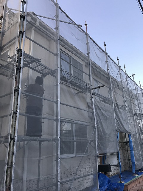 盛岡市向中野外壁工事