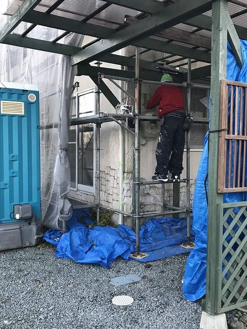 盛岡市向中野外壁工事