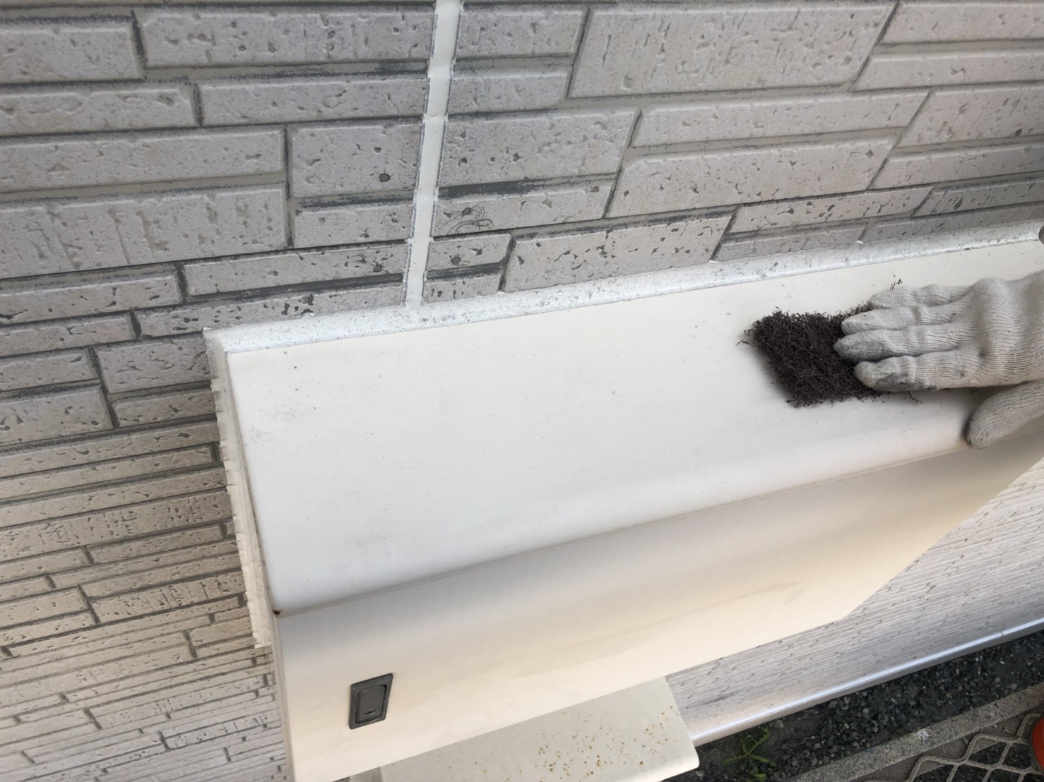 電気ボックス研磨