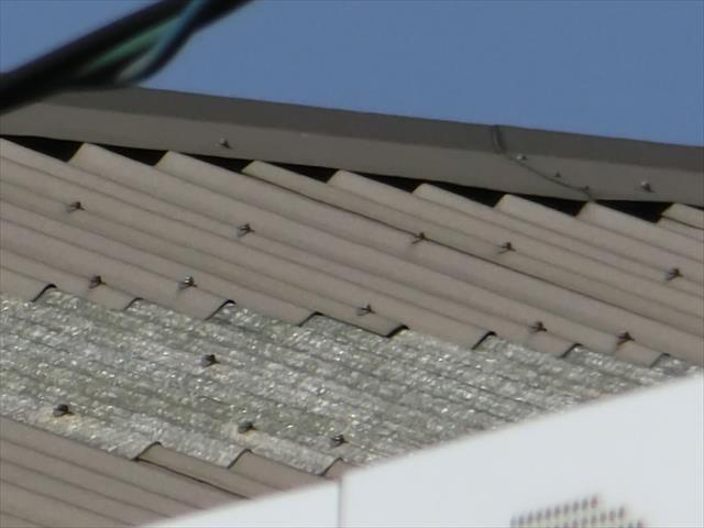 折半屋根の塗装工事