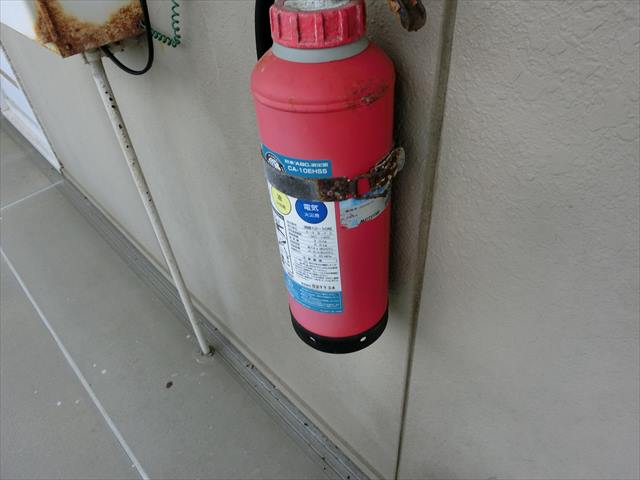 消火器の期限切れ