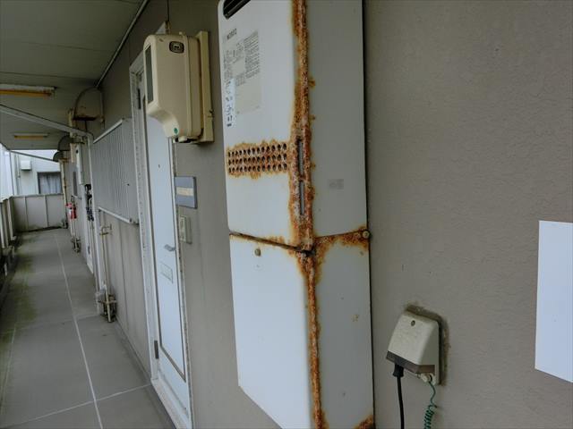 鉄部の塩害