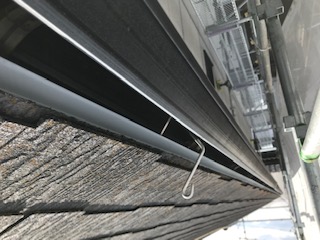 軒先板金の錆止め