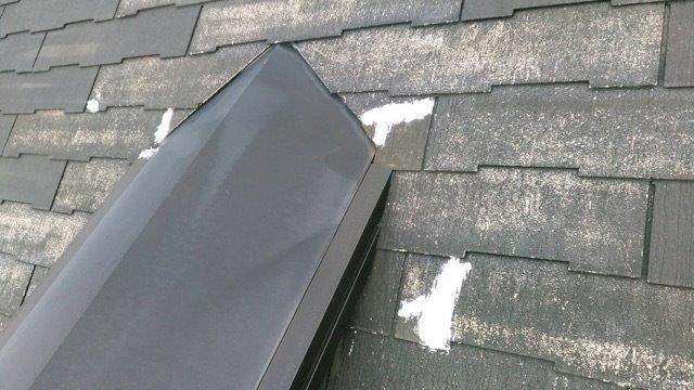 半田市乙川北側町にて屋根塗装の補修と下塗りを行いました