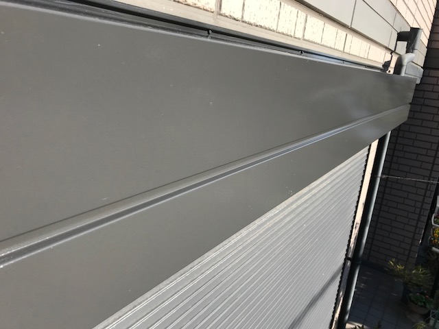 塩ビ被膜のシャッターボックス