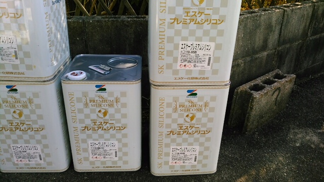 尾張旭市東大道町にてアパートの外壁塗装を行いました