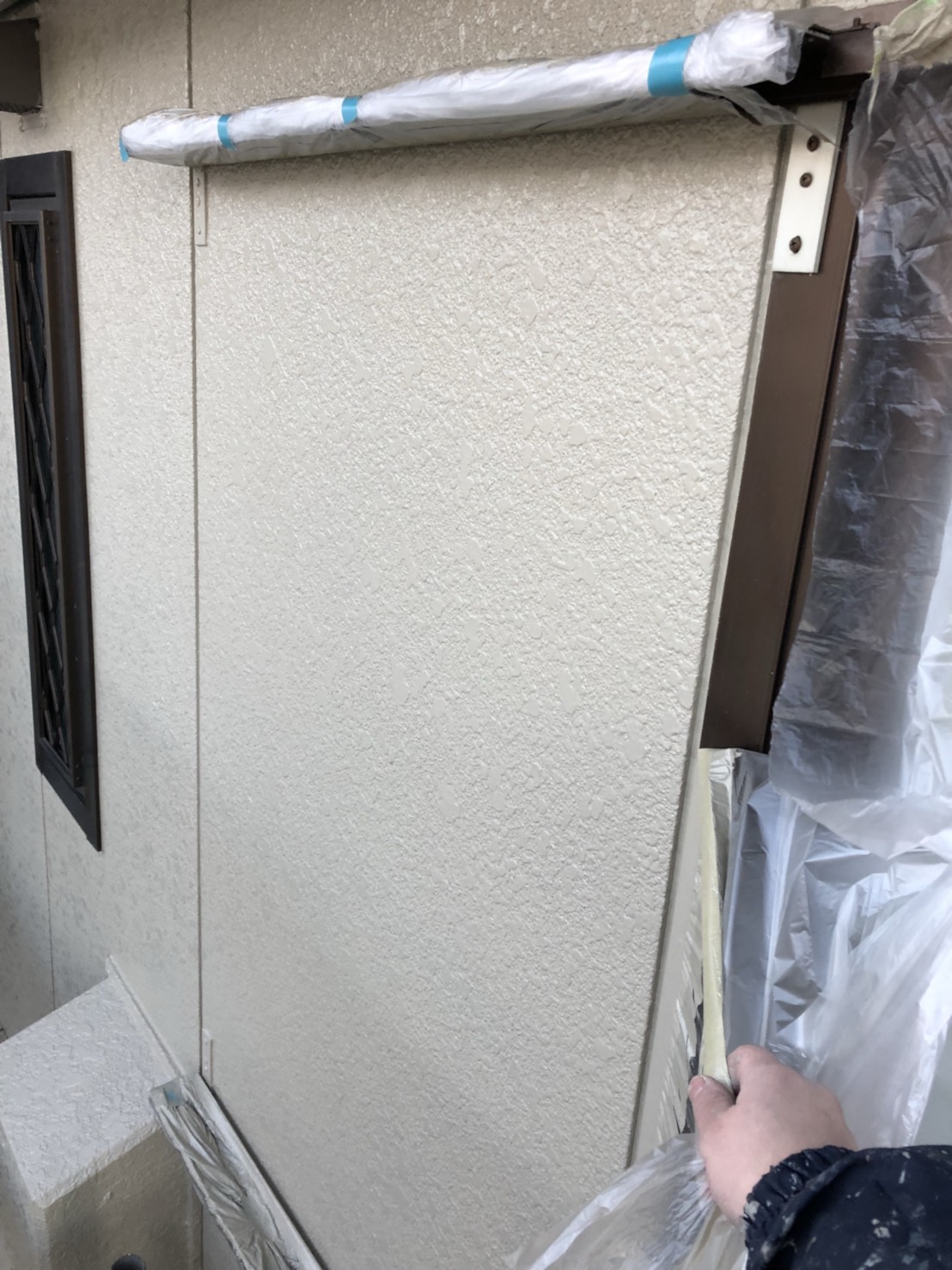 養生撤去