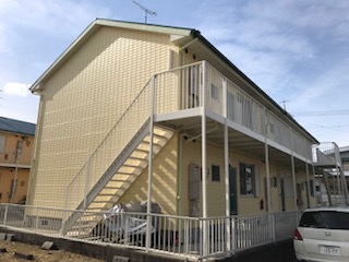 賃貸アパートの塗り替え